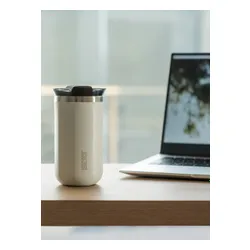 Kubek termiczny turystyczny Wacaco Octaroma Lungo 300 ml - ceramic white