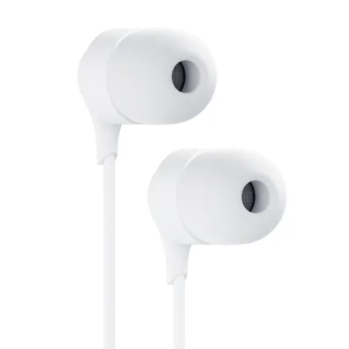 Słuchawki przewodowe 3mk Wired Earphones USB-C Biały