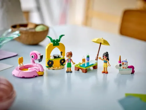 LEGO Friends 42658 Impreza Na Basenie Z Jednorożcem I Flamingiem