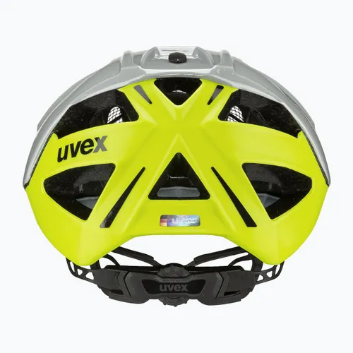 Kask rowerowy UVEX Gravel X rhino/neon yellow