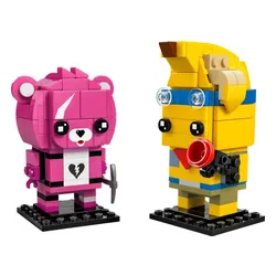 LEGO 40760 BrickHeadz Przygodowy Skórek z Tropików I Dowódczyni Drużyny Przytulanek