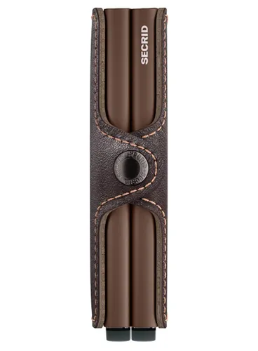 Portfel kieszonkowy RFID Secrid twinwallet Original - chocolate