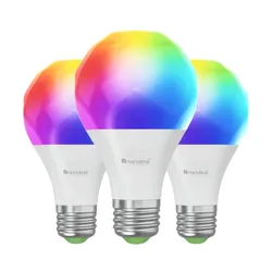 Inteligentna żarówka LED NANOLEAF Essentials Smart Bulbs Matter 9W E27 Wi-Fi Bluetooth (3 szt.)