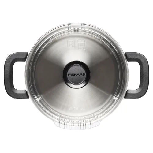 Garnek Fiskars Functional Form 1072316 Indukcja Stal nierdzewna 3l