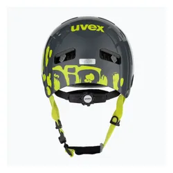 Kask dziecięcy UVEX Kid 3 dirtbike grey/lime