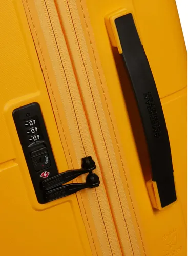 Большой чемодан American Tourister DASHPOP EXP-golden yellow