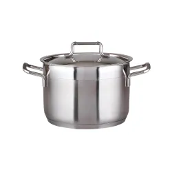 Garnek ze stali nierdzewnej z pokrywką ANETT 6,5 l