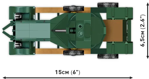 Конструктор COBI Historical Collection Rolls-Royce Armoured Car 1920 Pattern Mk I