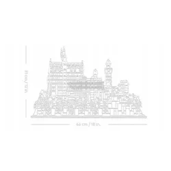 KLOCKI LEGO ARCHITECTURE 21063 ZAMEK NEUSCHWANSTEIN