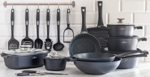 Zestaw Garnków ZWIEGER Black Stone (6 elementów)
