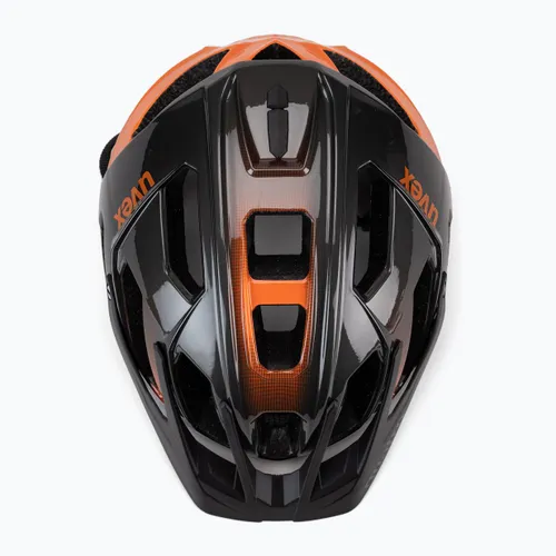 Kask rowerowy UVEX Quatro titan orange