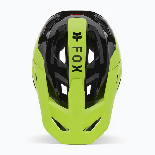 Kask rowerowy Fox Racing Rampage Barge fluorescent yellow