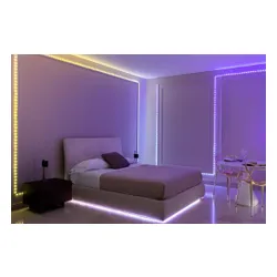 Taśma LED Twinkly Inteligentny miniaturowy łańuch Dots 400 LED RGB 20 m, czarne