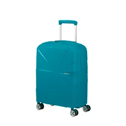 Маленький расширенный чемодан American Tourister StarVibe-verdigris