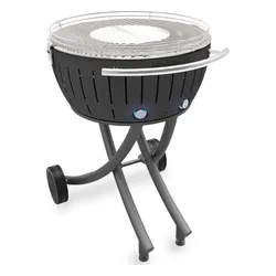 LotusGrill Kömür bahçe ızgarası XXL 58cm x 58cm Gri