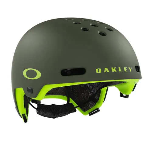 Kask rowerowy Oakley Street1 EU matte hunter green/retina burn