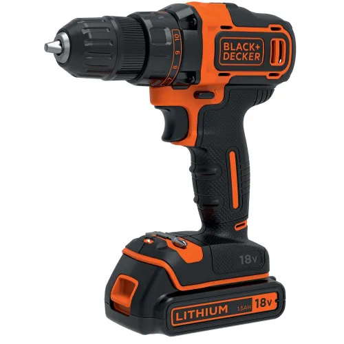 BlackDecker BDCDD186B Tornavida matkabı