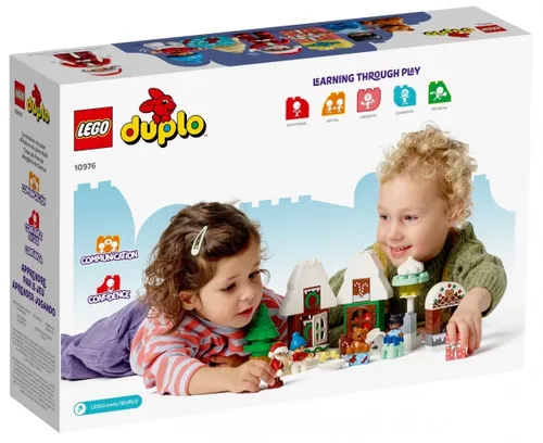 LEGO Duplo 10976 пряничный домик Санта-Клауса