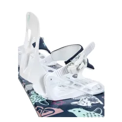Zestaw snowboardowy Roxy Poppy Package (deska + wiązanie Poppy Speed Strap) - Długość (cm) - 90