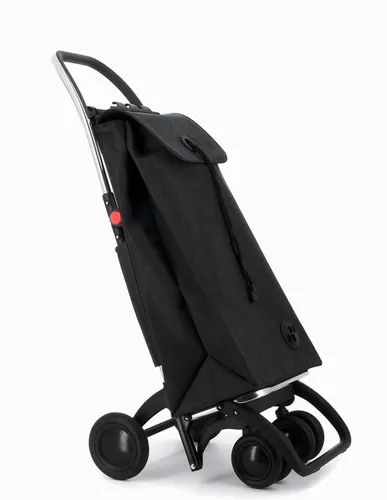 Coș de cumpărături Rolser I-MAX TWEED Folding-black