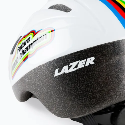 Kask rowerowy dziecięcy Lazer BOB+ future world champion