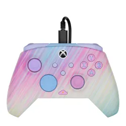 Pad Turtle Beach Rematch Advanced Cotton Candy do Xbox Przewodowy Różowo-niebieski