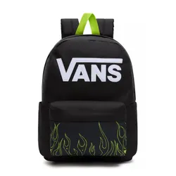 Çocuk Sırt Çantası Vans Yeni Skool 20 l-siyah / Kireç Yeşili