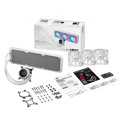 Chłodzenie ASUS ROG Strix LC III 360 ARGB White Edition Biały