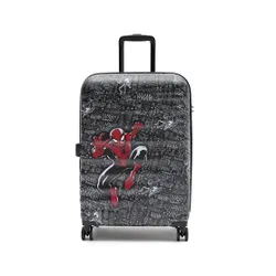 Маленький жесткий чемодан American Tourister Wavebreaker Disney 85671-A086-1cnu Spiderman Sketch