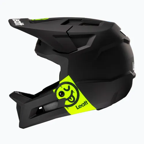 Kask rowerowy dziecięcy Leatt MTB Gravity 1.0 V25 Jr black