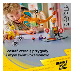 LEGO 72167 Pokémon SMART Play Charizard kontra Jolteon — ostateczna bitwa
