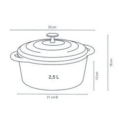 Garnek KELA Calido KE-12605 21 cm