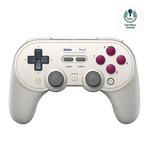 Pad 8BitDo Pro 2 Hall Effect do PC, Nintendo Switch, Android Bezprzewodowy Classic