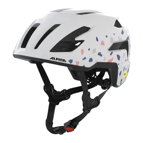 Kask rowerowy Alpina Taunus Gravel MIPS creme terrazo matt