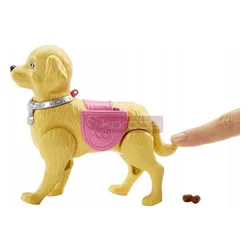 LALKA BARBIE SPACER Z PIESKIEM CZYSCIOSZKIEM DWJ68