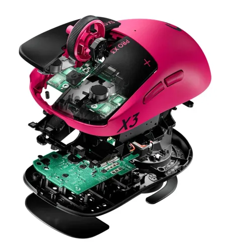 Myszka gamingowa Logitech G Pro X3 Superstrike Rózowy