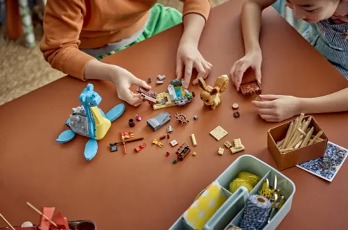 LEGO 72162 Pokémon SMART Play Eevee i Lapras — poszukiwanie skarbów