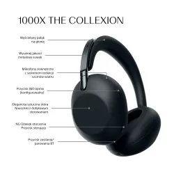 Słuchawki bezprzewodowe Sony 1000X THE COLLEXION z ANC Edycja na 10-lecie WH-1000XX Czarny