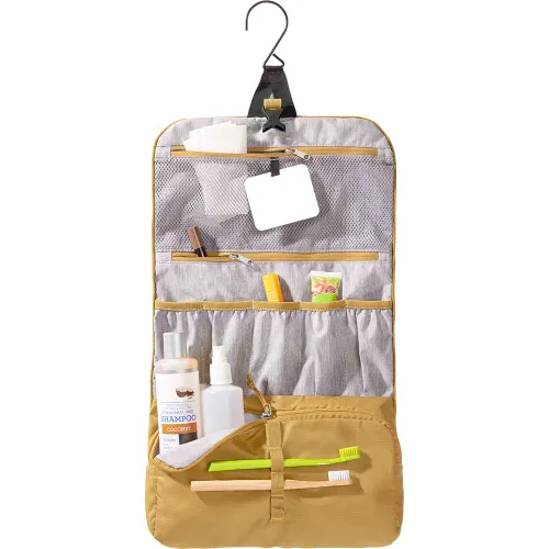 Dikdörtgen Kozmetik Çantası Deuter Wash Bag II-karamel