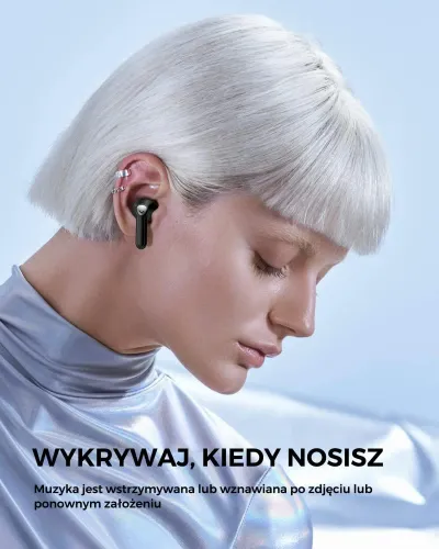 Słuchawki bezprzewodowe Soundpeats Air3 Douszne Bluetooth 5.2 Różowy