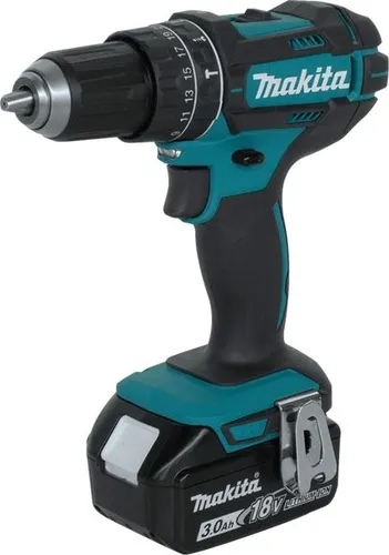 Makita DHP482RFJ 18V 2 x şarj edilebilir pil 3ah