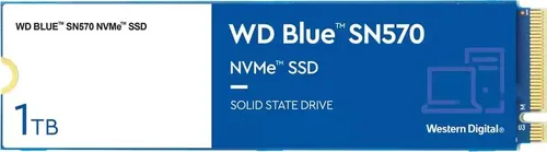 WD Blue SN570 SSD 1 TB M. 2 2280 PCI-E x4 Gen3 NVMe (WDS100T3B0C)