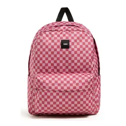 Plecak młodzieżowy Vans Old Skool Check Backpack - mauve wood