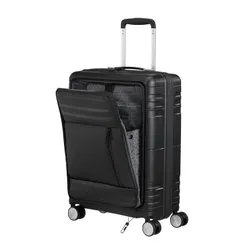 American Tourister Hello Cabin Coated Salon Kılıfı-onyx black