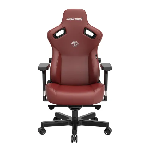 Fotel Anda Seat Kaiser 3 L Gamingowy do 150kg Skóra ECO Bordowy