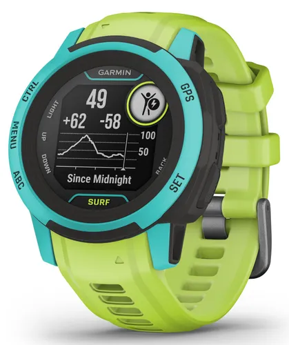 Смарт-часы Garmin Instinct 2s Surf Edition 40mm GPS сине-зеленый