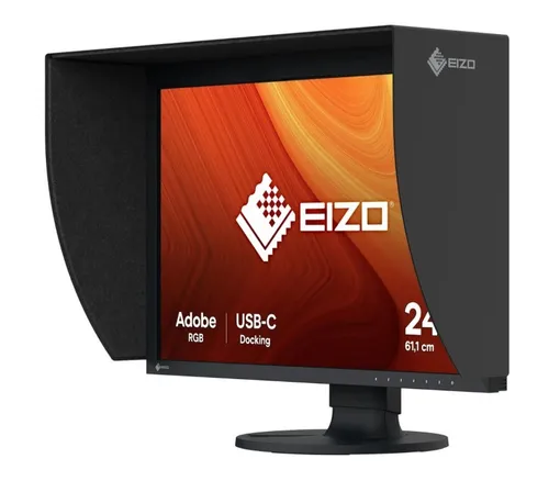 EIZO ColorEdge CG2400S - 24.1''. 1920 x 1200. WUXGA. AdobeRGB 99%. wbudowany kalibrator. USB-C PD