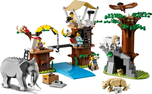 LEGO City Yaban Hayatı Kurtarma Kampı (60307)