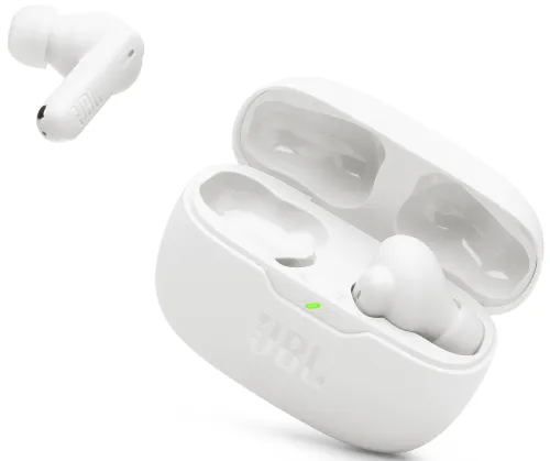Słuchawki dokanałowe JBL Wave Beam 2 ANC Wodoodporne Biały