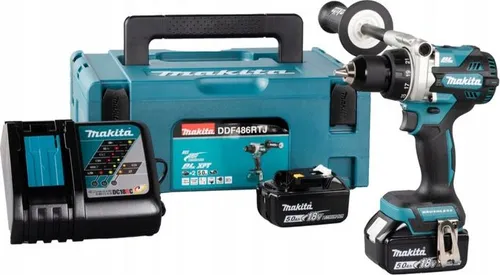 Makita Akülü Matkap DDF486RTJ 18 V 2 x 5Ah